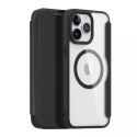 Dux Ducis Etui Dux Ducis Skin X Pro do Apple iPhone 15 Pro magnetyczny pokrowiec MagSafe z klapką - czarny