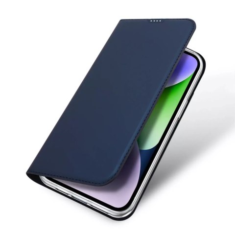 Dux Ducis Etui do iPhone 15 Plus pokrowiec z klapką i portfelem Dux Ducis Skin Pro - niebieskie Dux Ducis Etui do iPhone 15 Plus pokrowiec z klapką i portfelem Dux Ducis Skin Pro - niebieskie