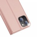 Dux Ducis Etui do iPhone 15 Plus pokrowiec z klapką i portfelem Dux Ducis Skin Pro - różowe