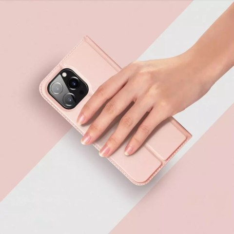 Dux Ducis Etui do iPhone 15 Pro Max pokrowiec z klapką i portfelem Dux Ducis Skin Pro - czarne Dux Ducis Etui do iPhone 15 Pro Max pokrowiec z klapką i portfelem Dux Ducis Skin Pro - czarne