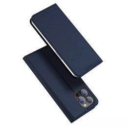 Dux Ducis Etui do iPhone 15 Pro Max pokrowiec z klapką i portfelem Dux Ducis Skin Pro - niebieski