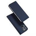 Dux Ducis Etui do iPhone 15 Pro pokrowiec z klapką i portfelem Dux Ducis Skin Pro - niebieski