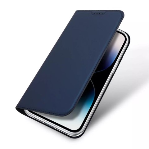 Dux Ducis Etui do iPhone 15 Pro pokrowiec z klapką i portfelem Dux Ducis Skin Pro - niebieski Dux Ducis Etui do iPhone 15 Pro pokrowiec z klapką i portfelem Dux Ducis Skin Pro - niebieski