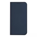 Dux Ducis Etui do iPhone 15 Pro pokrowiec z klapką i portfelem Dux Ducis Skin Pro - niebieski