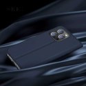 Dux Ducis Etui do iPhone 15 Pro pokrowiec z klapką i portfelem Dux Ducis Skin Pro - niebieski