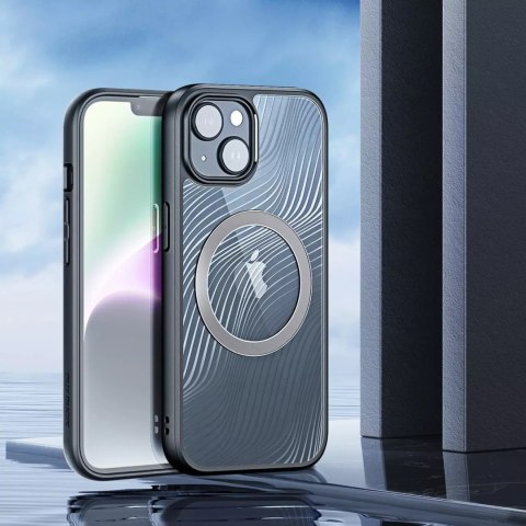 Dux Ducis Pancerne etui do iPhone 15 z MagSafe Dux Ducis Aimo Mag - czarne Dux Ducis Pancerne etui do iPhone 15 z MagSafe Dux Ducis Aimo Mag - czarne