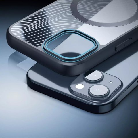 Dux Ducis Pancerne etui do iPhone 15 z MagSafe Dux Ducis Aimo Mag - czarne Dux Ducis Pancerne etui do iPhone 15 z MagSafe Dux Ducis Aimo Mag - czarne